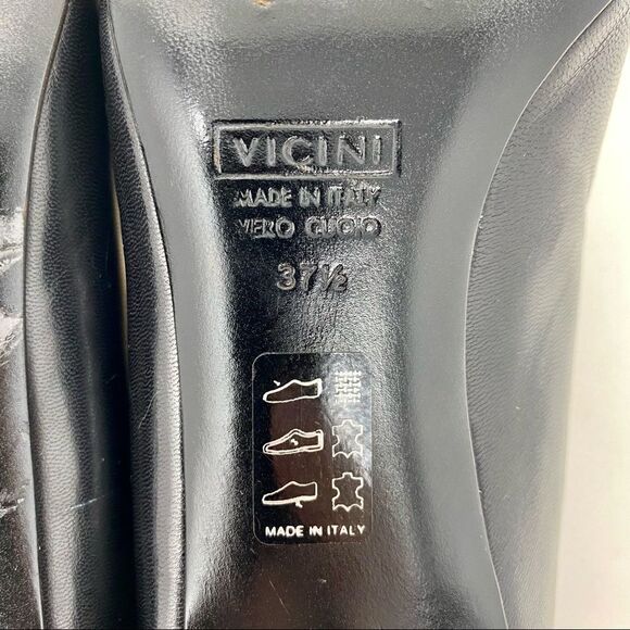 Zanotti Black Pumps- Size Italian 37.5 - Picture 12 of 16